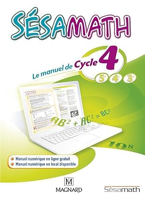 sésamath ; le manuel du cycle 4 ; 5e, 4e, 3e