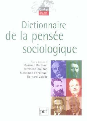 Dictionnaire de la pensée sociologique