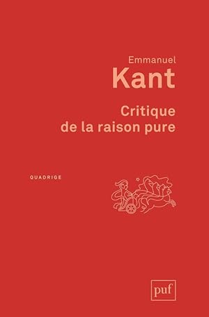 Seller image for critique de la raison pure (8e dition) for sale by Chapitre.com : livres et presse ancienne