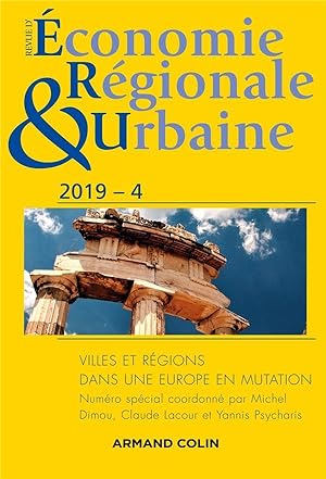 Revue d'économie régionale et urbaine n.4/2019