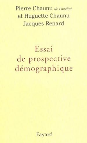 Essai de prospective démographique