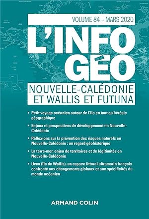 l'information géographique n.84 : mars 2020 ; Nouvelle-Calédonie et Wallis et Futuna