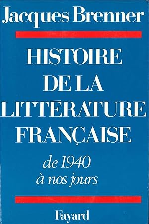 Histoire de la littérature française