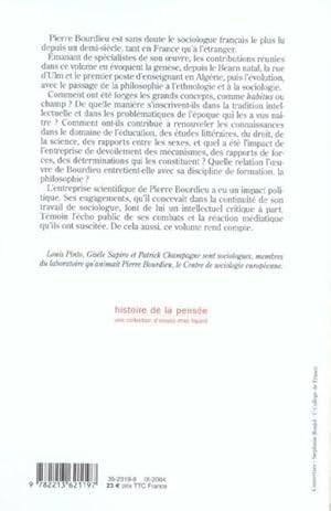 Imagen del vendedor de Pierre Bourdieu, sociologue a la venta por Chapitre.com : livres et presse ancienne