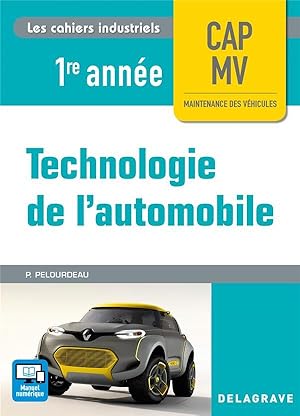 technologie de l'automobile ; CAP MV ; maintenance des véhicules ; 1re année ; pochette élève (éd...