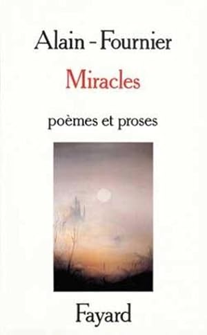 Image du vendeur pour Miracles mis en vente par Chapitre.com : livres et presse ancienne