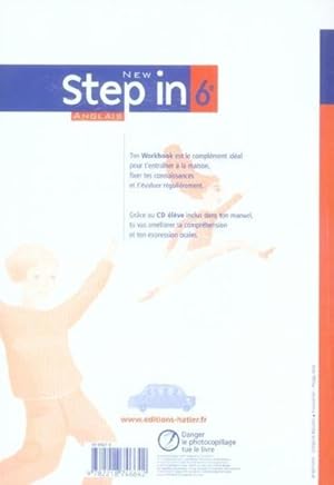 Imagen del vendedor de NEW STEP IN : anglais ; 6me ; palier 1, niveau A1/A1+ ; workbook + my passeport (dition 2006) a la venta por Chapitre.com : livres et presse ancienne