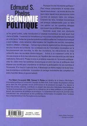 ECONOMIE POLITIQUE