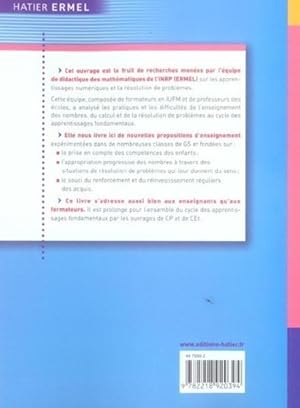 Apprentissages numériques et résolution de problèmes, grande section. cycle 2, des propositions d...