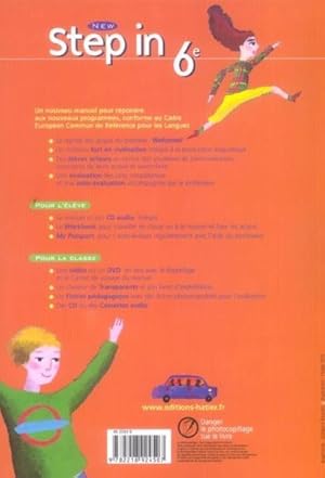 NEW STEP IN : anglais ; LV1 ; 6ème ; livre de l'élève (édition 2006)