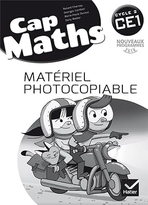 Cap Maths : CE1 ; fichier photocopiable