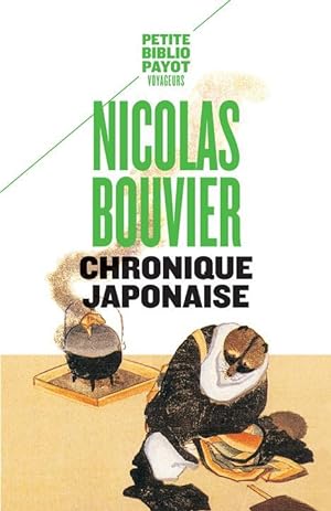 Bild des Verkufers fr chronique japonaise zum Verkauf von Chapitre.com : livres et presse ancienne