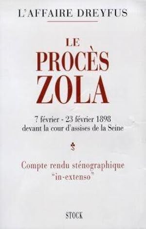 Le procès Zola