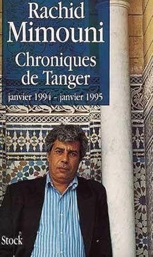 Image du vendeur pour Chroniques de Tanger mis en vente par Chapitre.com : livres et presse ancienne