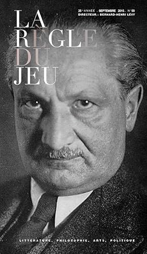 la règle du jeu n.58 : Heidegger et les « Juifs »