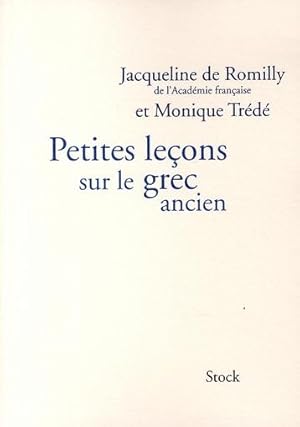 Immagine del venditore per Petites leons sur le grec ancien venduto da Chapitre.com : livres et presse ancienne