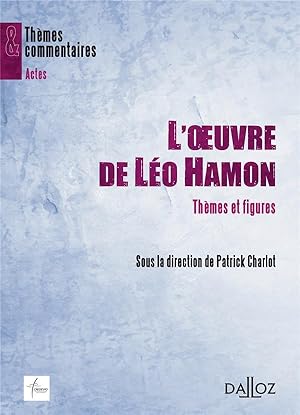 l'oeuvre de Léo Hamon ; thèmes et figures