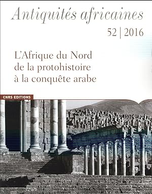 ETUDES D'ANTIQUITES AFRICAINES N.52