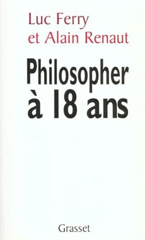 Philosopher à 18 ans