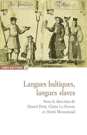 Imagen del vendedor de langues baltiques, langues slaves a la venta por Chapitre.com : livres et presse ancienne