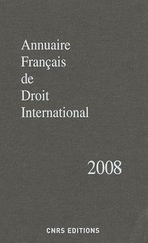annuaire français de droit international 2008