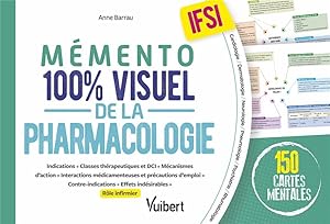 mémento 100% visuel de la pharmacologie IFSI : 150 cartes mentales pour réviser les UE 2.11 et 4.4