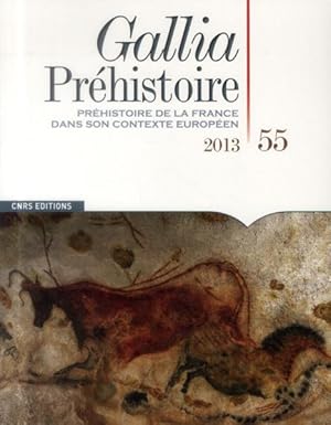 Imagen del vendedor de Gallia prhistoire n.55 a la venta por Chapitre.com : livres et presse ancienne