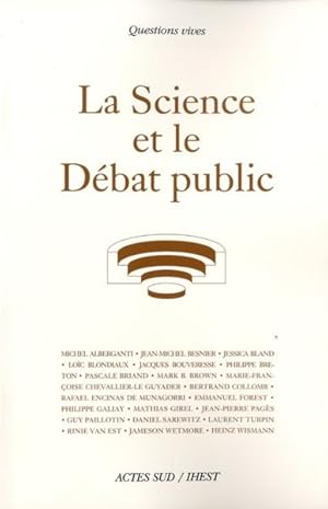 la science et le débat public