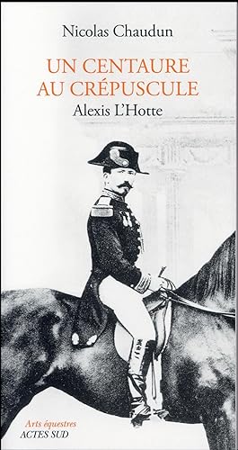 un centaure au crépuscule ; Alexis L'Hotte (1825-1904)