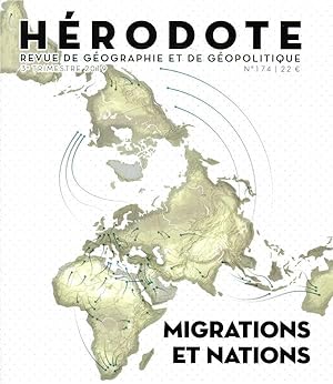 REVUE HERODOTE N.174 ; migrations et nations