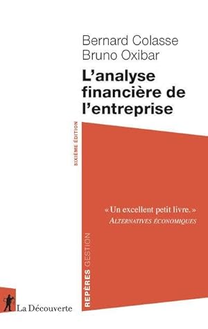 l'analyse financière de l'entreprise (6e édition)