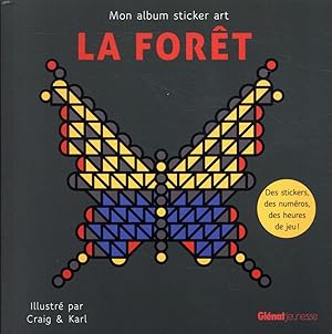 la forêt ; mon album sticker art