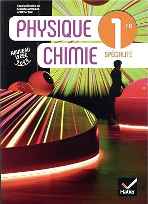 Imagen del vendedor de physique-chimie ; 1re ; livre de l'lve (dition 2019) a la venta por Chapitre.com : livres et presse ancienne