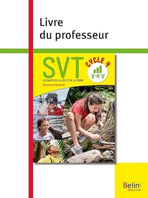 SVT ; cycle 4 ; livre du professeur (édition 2017)