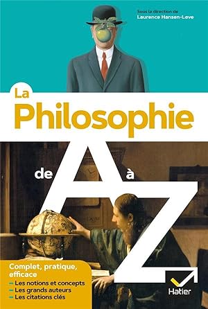 Seller image for la philosophie de A  Z for sale by Chapitre.com : livres et presse ancienne