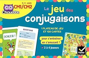 chouette entraînement : le jeu des conjugaisons ; CM1, CM2