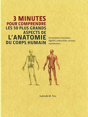 3 minutes pour comprendre : les 50 plus grands aspects de l'anatomie du corps humain ; les systèm...