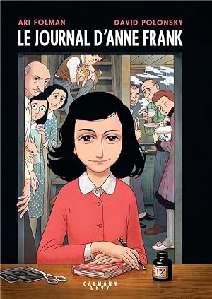 Imagen del vendedor de le journal d'Anne Frank ; roman graphique a la venta por Chapitre.com : livres et presse ancienne