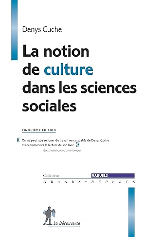 la notion de culture dans les sciences sociales