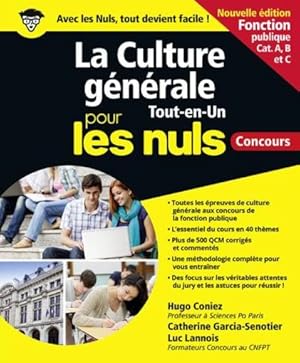 la culture générale tout en un pour les nuls : concours