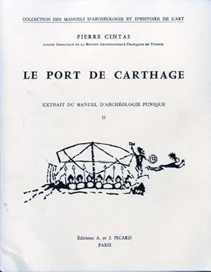 le port de carthage - extrait du tome ii du manuel d'archeologie punique