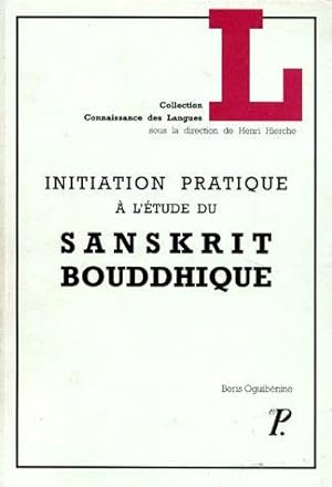 initiation pratique à l'étude du sanskrit bouddhique