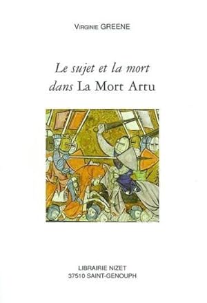 Le sujet et la mort dans "La mort Artu"