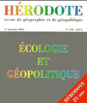 REVUE HERODOTE n.100 : écologie et géopolitique