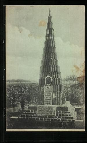 Bild des Verkufers fr Carte postale Avricourt, monument aus Hohlblsern zum Verkauf von Bartko-Reher