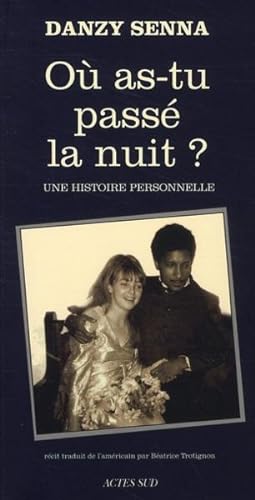 Seller image for O as-tu pass la nuit ? for sale by Chapitre.com : livres et presse ancienne