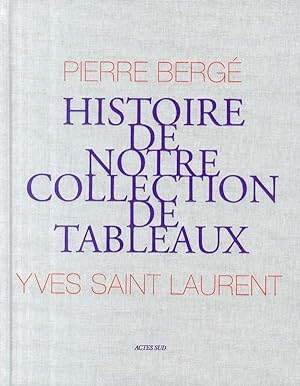 Pierre Bergé, Yves Saint-Laurent, histoire de notre collection de tableaux