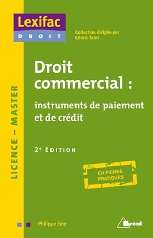 droit commercial instruments de paiement et de crédit