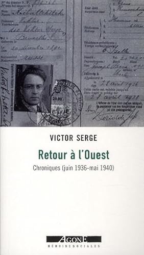 Seller image for Retour  l'Ouest for sale by Chapitre.com : livres et presse ancienne