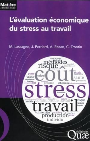 l'évaluation économique du stress au travail